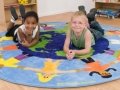 Children of the World circular carpet