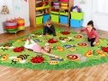 Back to Nature™ Large Corner Bugs Placement Carpet