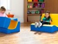 Ergo Vari™ Double/SofaBlue/Yellow